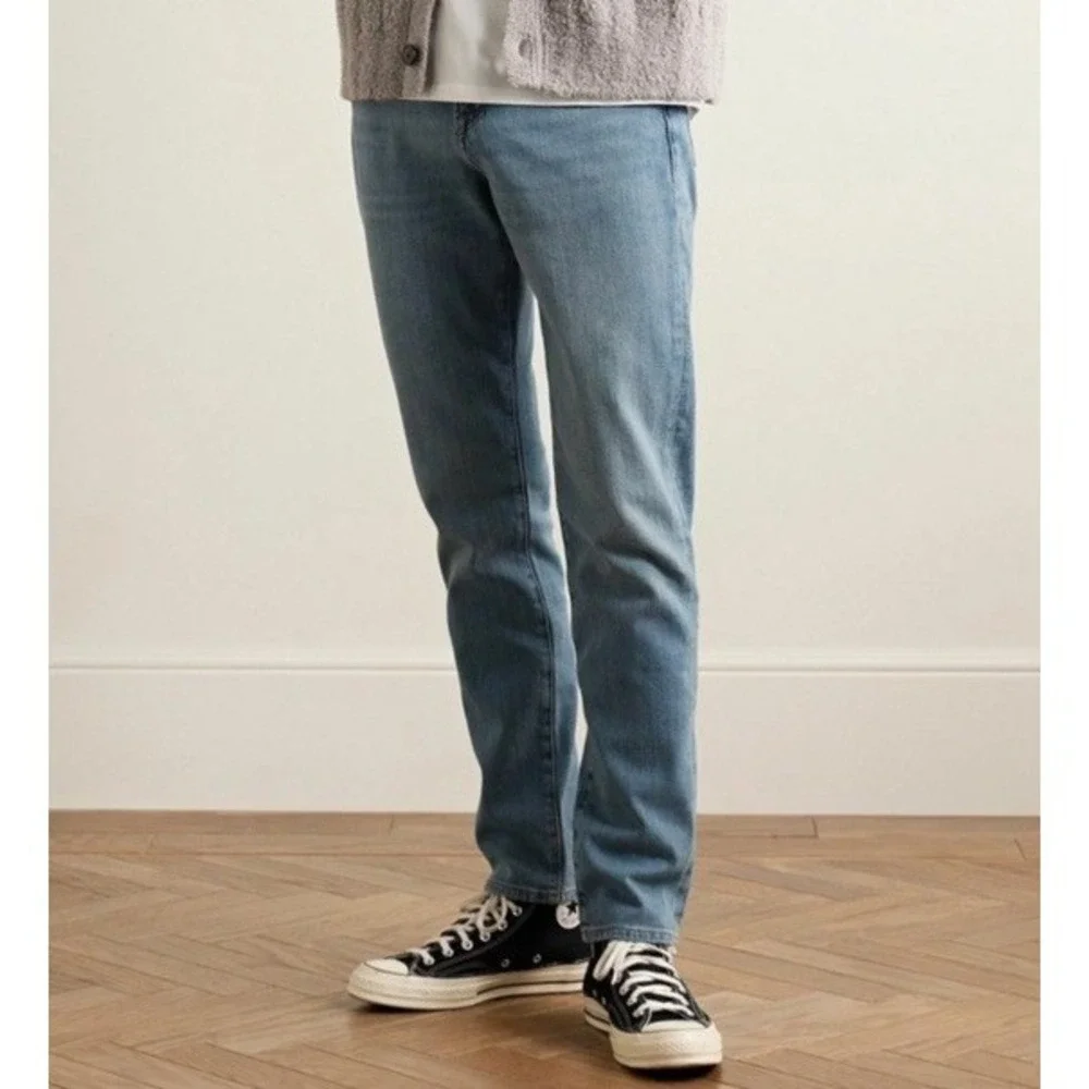 Frame‎ L'Homme Athletic Jeans Mens Size 30 Blue Stretch Denim Heistand LMHA691
